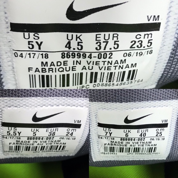 NEW Nike Air Max Sequent Two Light Carbon - Picture 7 of 7